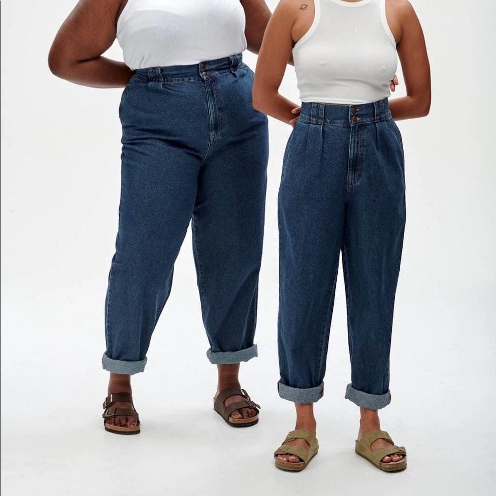 Lucy & Yak | Dark Blue | Addison Trouser Jeans